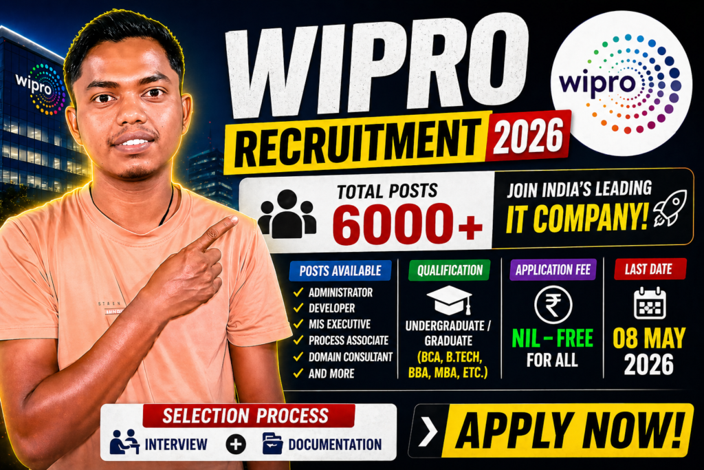 Wipro Recruitment 2026