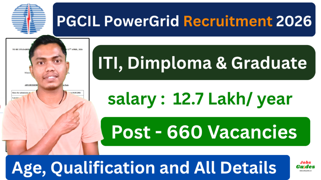 PGCIL PowerGrid Non Executive Recruitment 2026