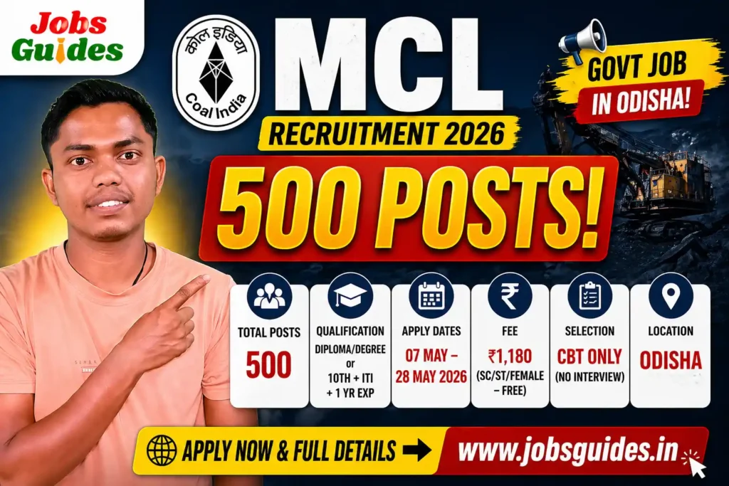 MCL Foreman and Technician Recruitment 2026