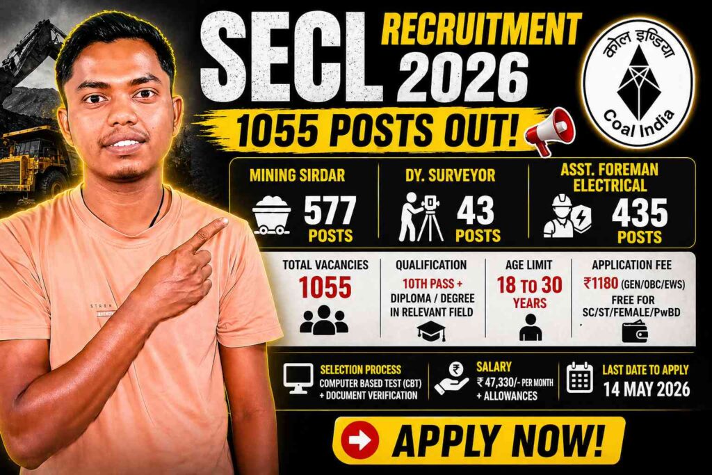 SECL Recruitment 2026
