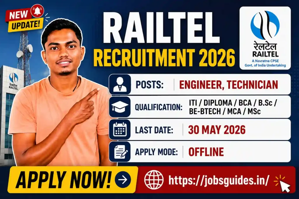 RailTel Recruitment 2026
