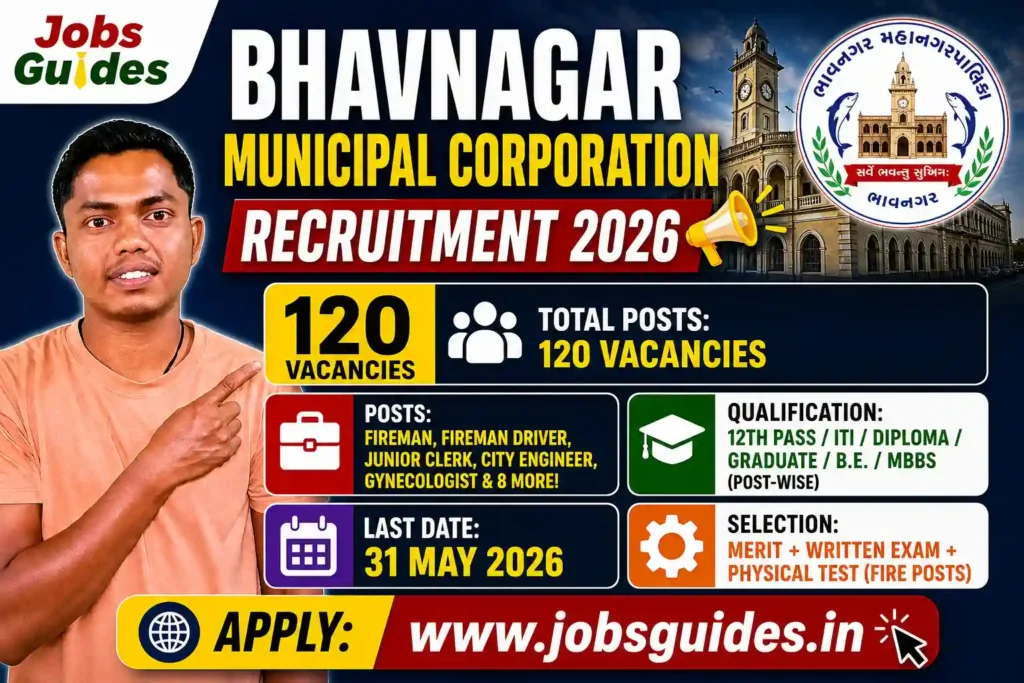 BMC Bhavnagar Recruitment 2026