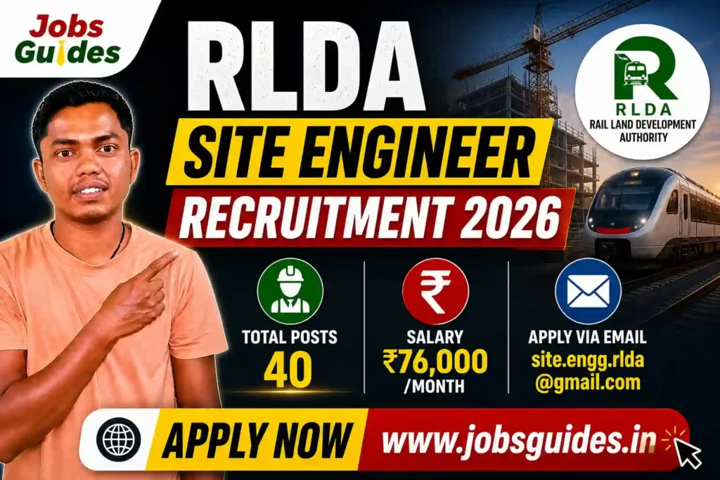 RLDA Site Engineer Recruitment 2026