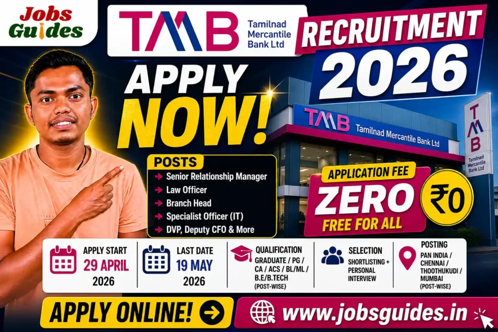 TMB RECRUITMENT 2026