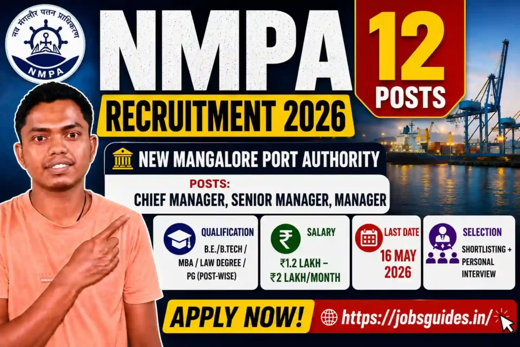 NMPA Recruitment 2026
