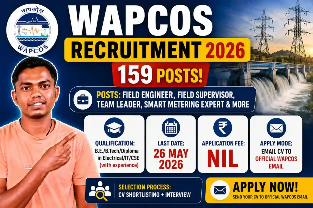 WAPCOS Recruitment 2026