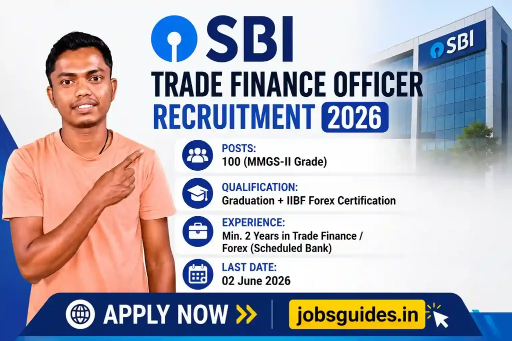 SBI Trade Finance Officer Recruitment 2026