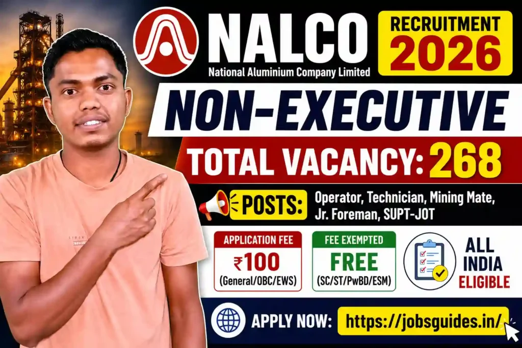 NALCO Non-Executive Recruitment 2026