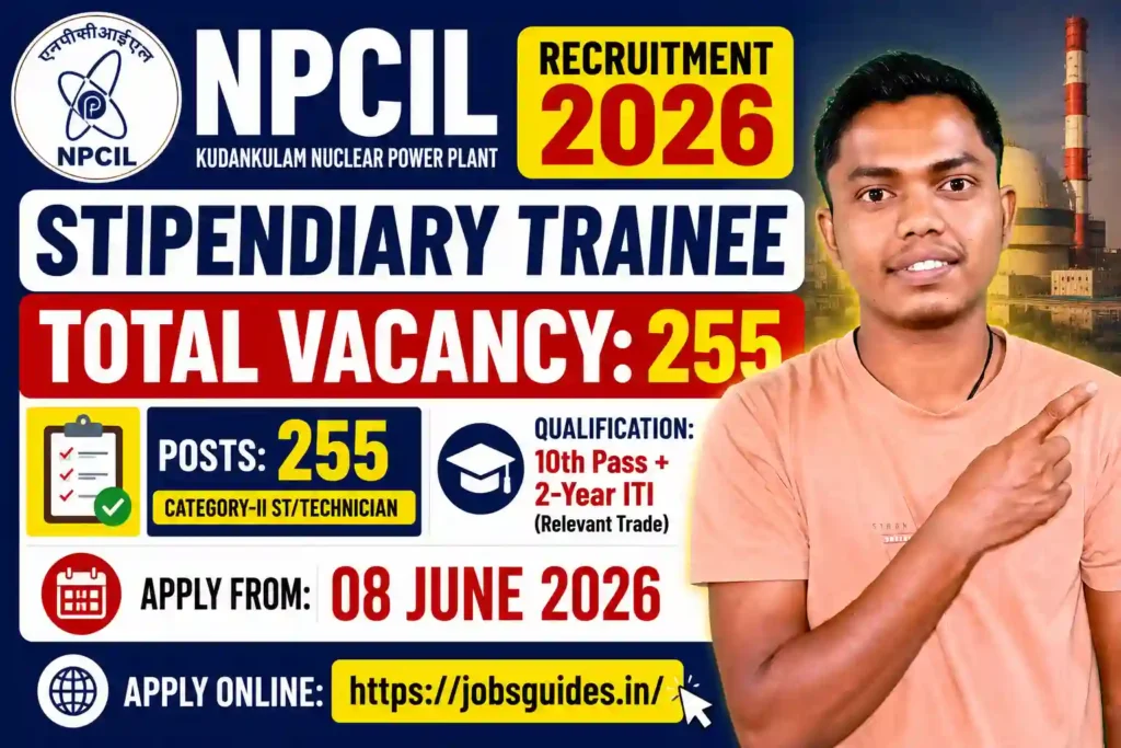 NPCIL KKNPP Stipendiary Trainee Recruitment 2026