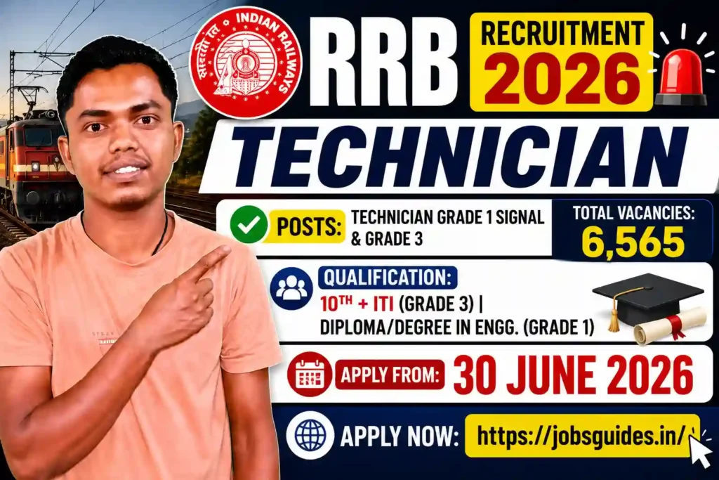RRB Technician Recruitment 2026