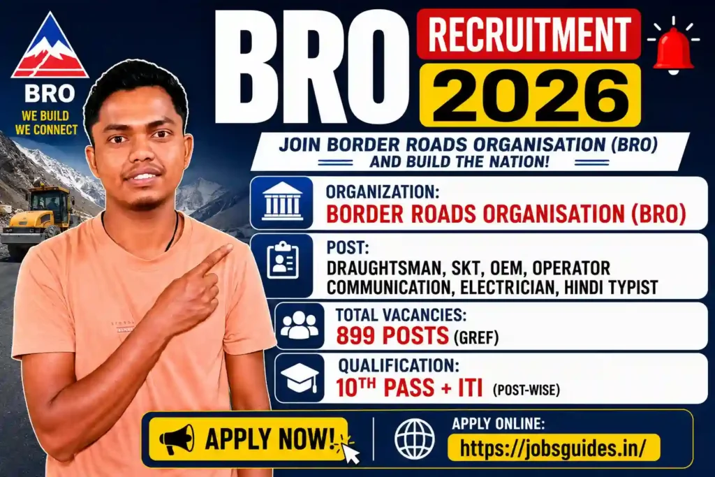 BRO GREF RECRUITMENT 2026